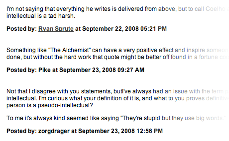 comments whitespace improved