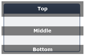 slicing the photoshop content box