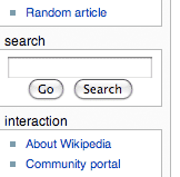 Wikipedia search