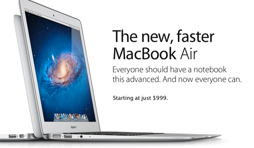 Apple notebook ad