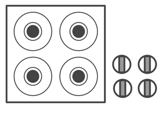 natural stove controls mapping